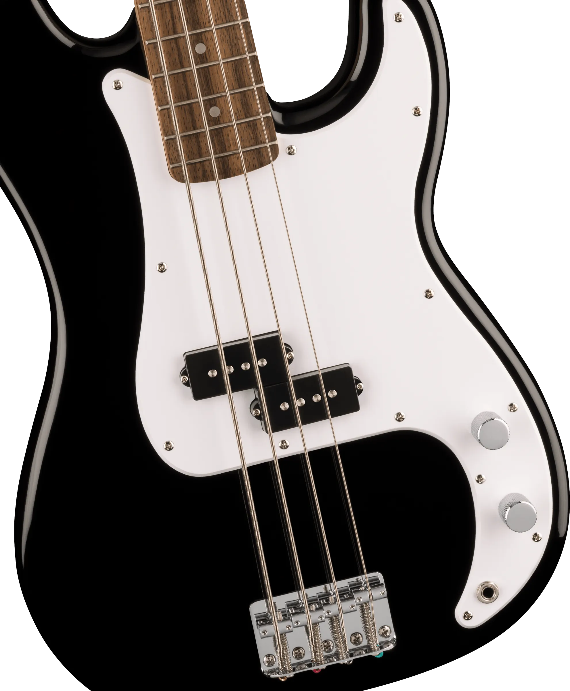 Fender Squier Sonic™ Precision Bass®, Laurel Fingerboard, White Pickguard, Black