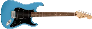 Fender Squier Sonic™ Stratocaster®, Laurel Fingerboard, Black Pickguard, California Blue