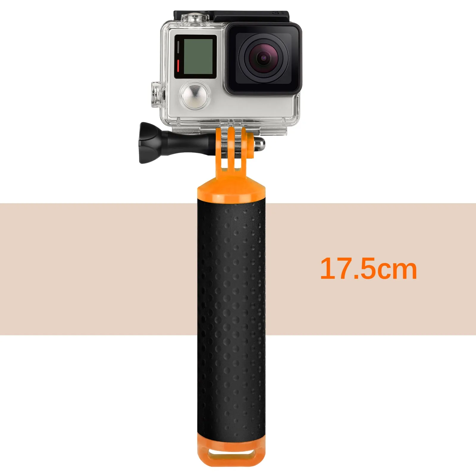 Float Hand Grip Buoyancy Rod Pole Stick Monopod Tripod for Gopro Go Pro Hero green