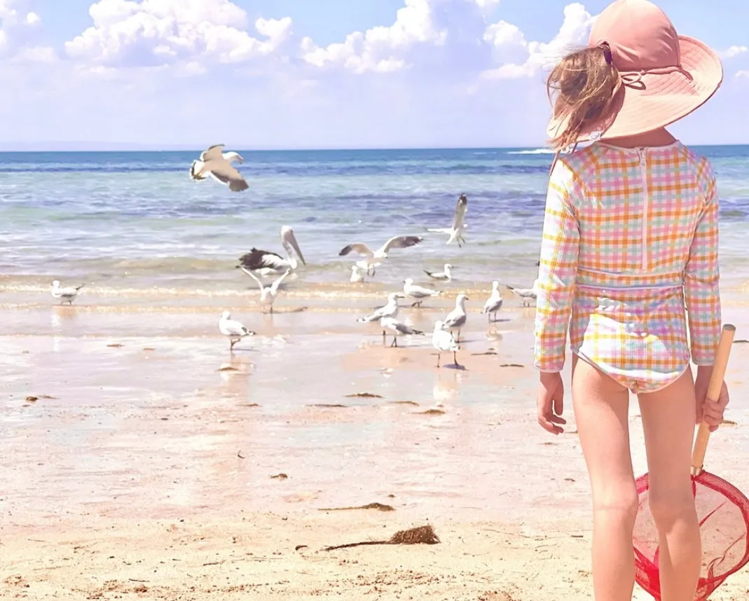 Floppy Hat Swim - Cammie