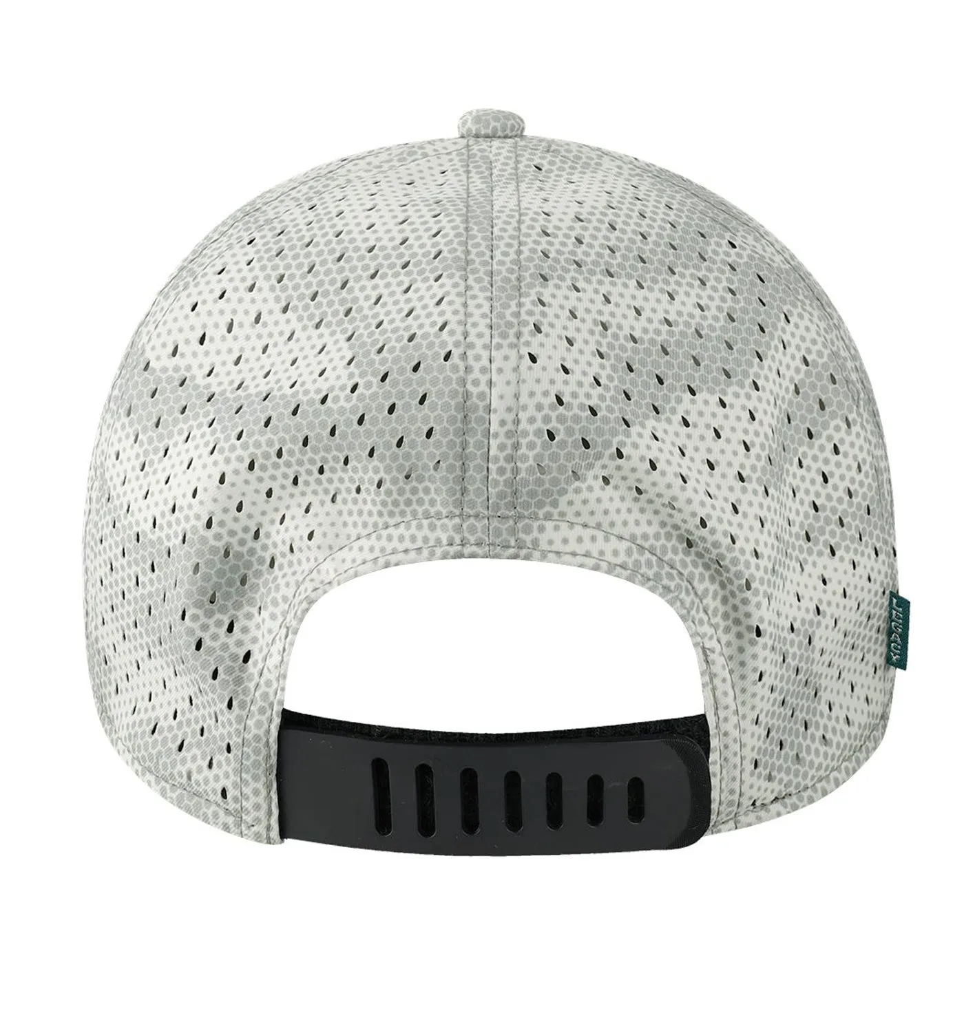 Flounder Deco Performance Grey Camo Dots Hat