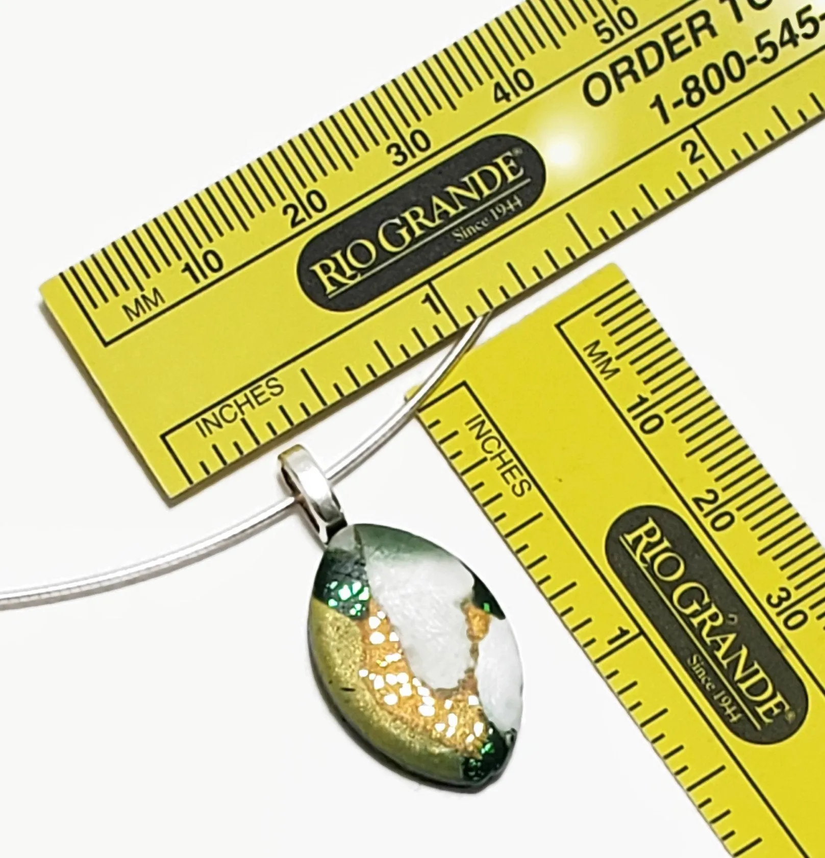 Football Pendant Small - Go Pack Go