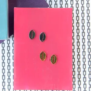 Football Sports Post Stud Earring