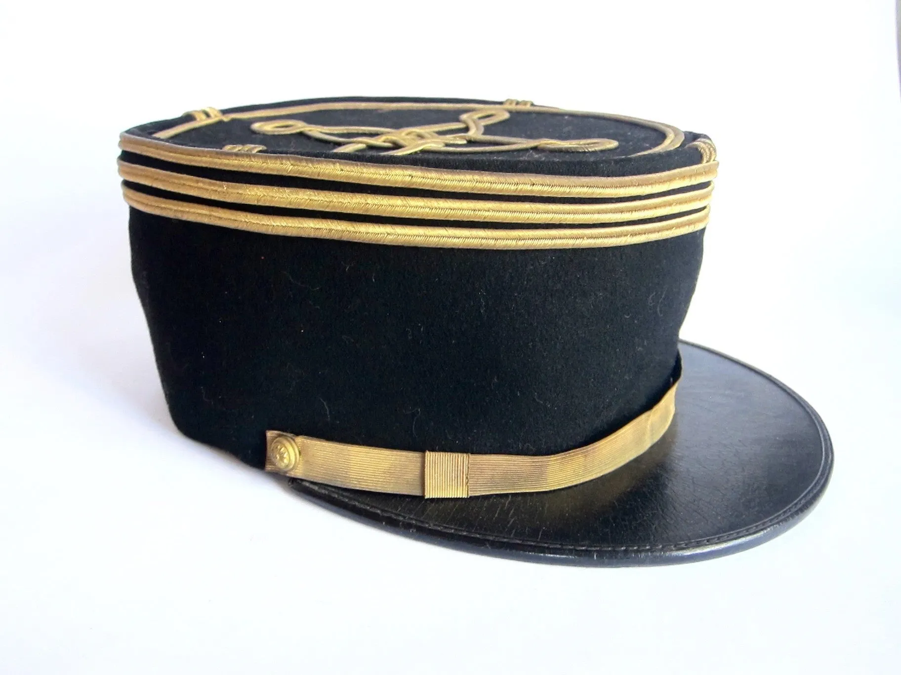 French Officers Military Kepi Hat - Size 6 3/4