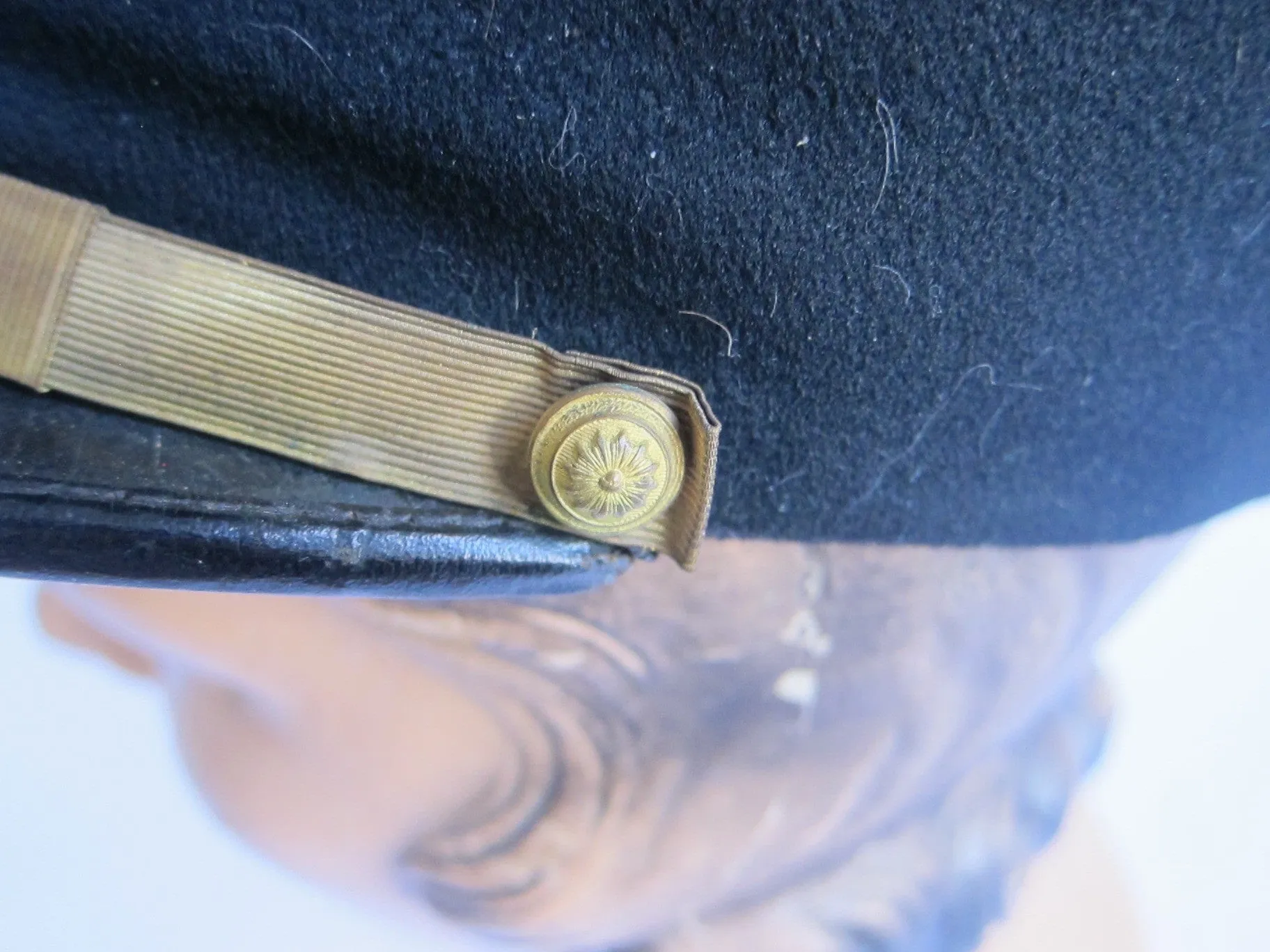 French Officers Military Kepi Hat - Size 6 3/4