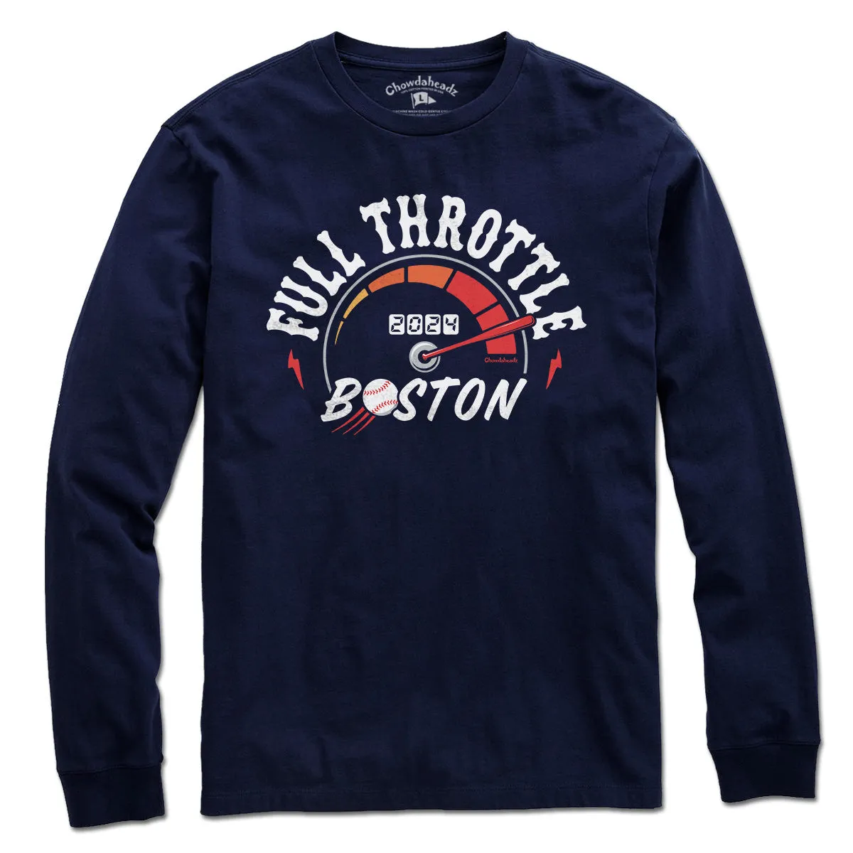 Full Throttle Boston Baseball T-Shirt