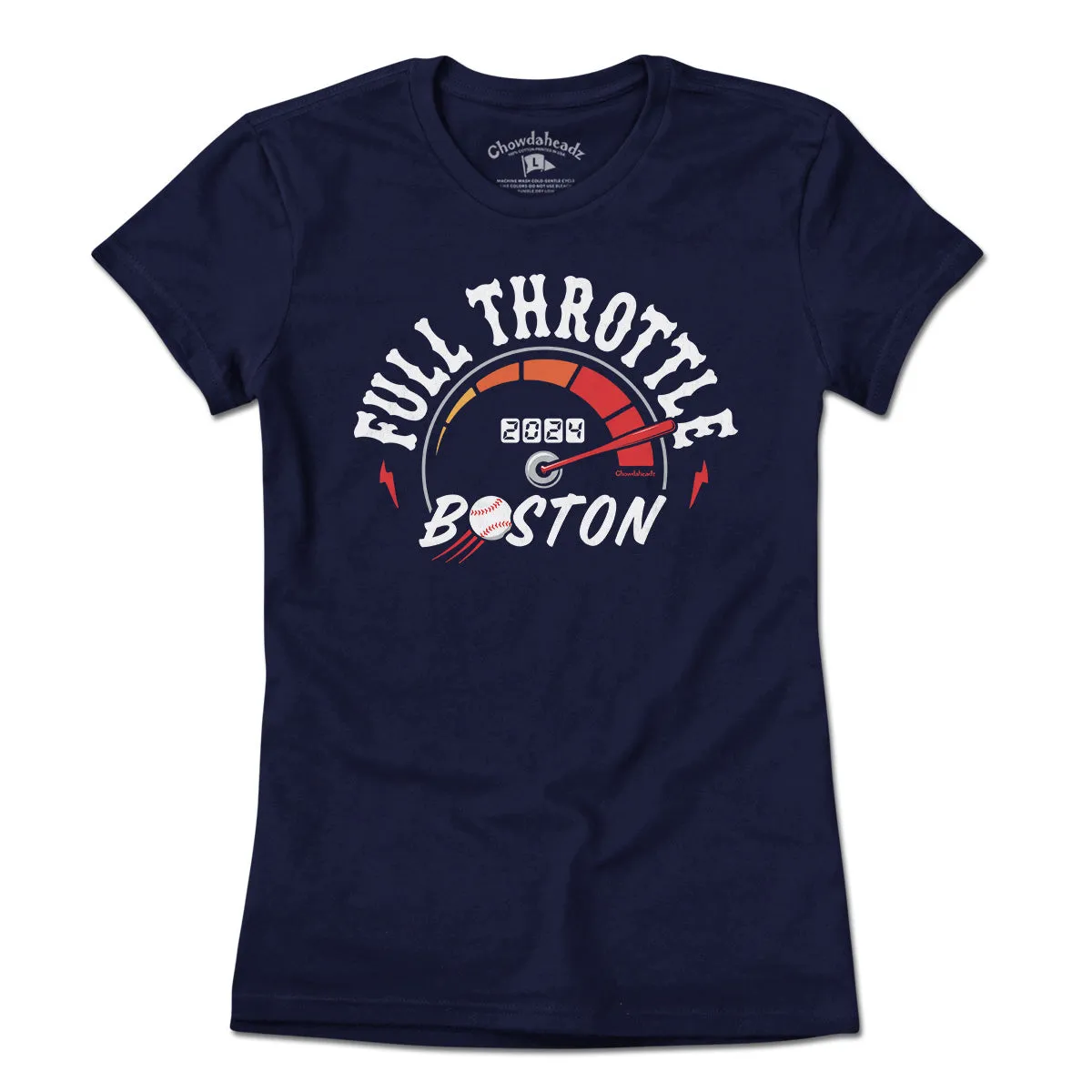 Full Throttle Boston Baseball T-Shirt