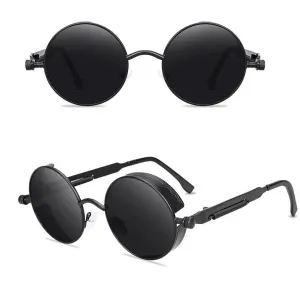Gafas De Sol Redondas Steampunk Vintage
