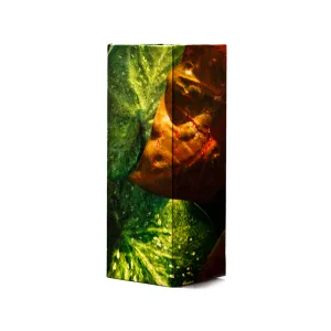 GILLES CAFFIER Polyester Cubic Vase Large - Leaves