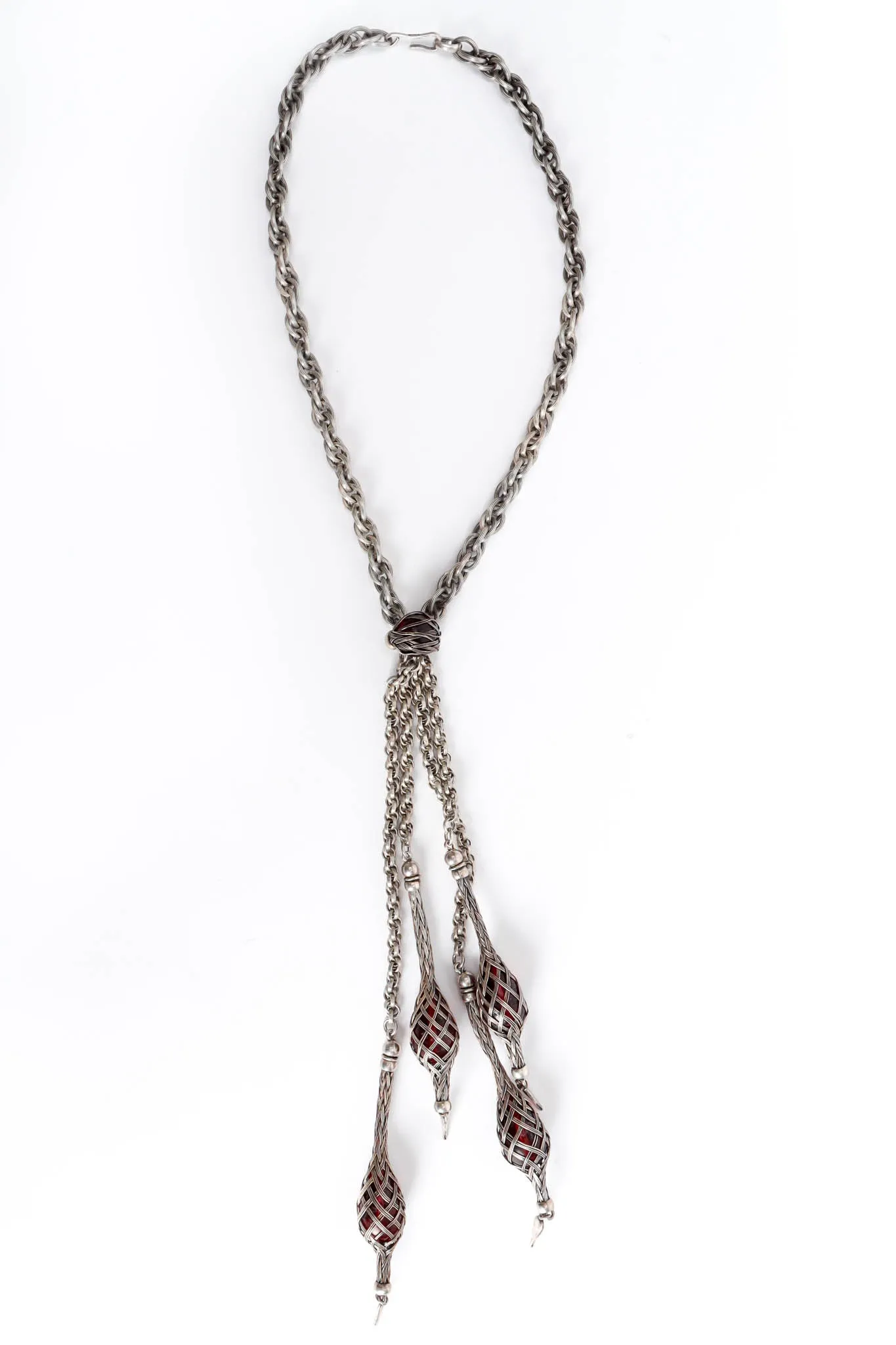 Gothic Orb Chandelier Necklace
