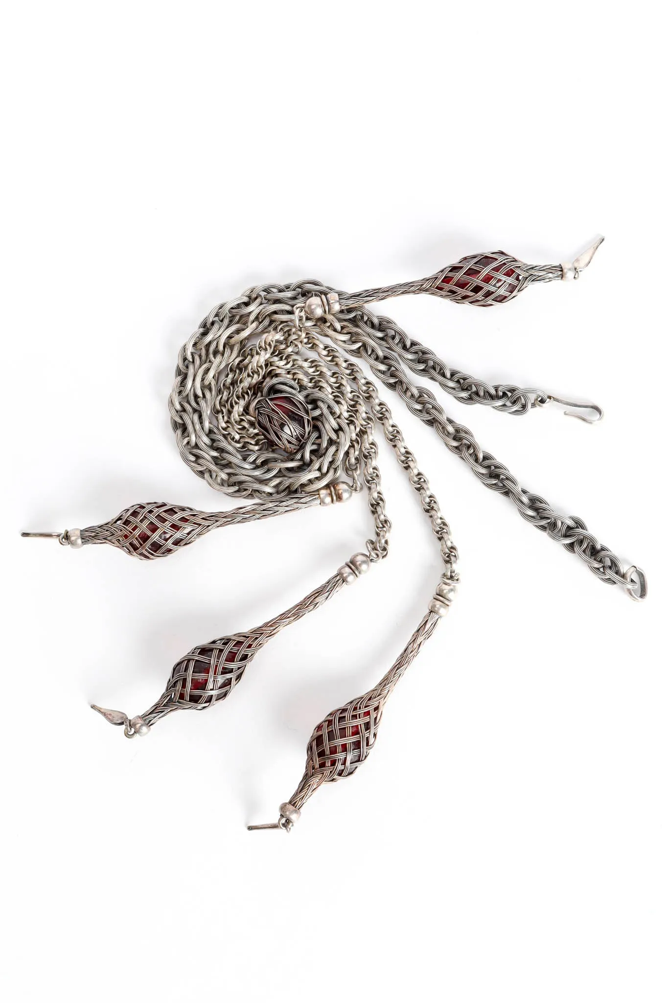 Gothic Orb Chandelier Necklace