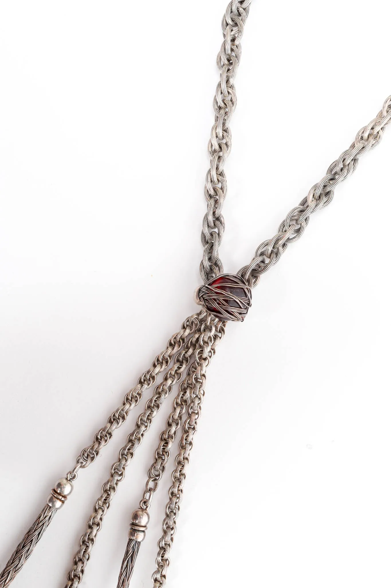 Gothic Orb Chandelier Necklace