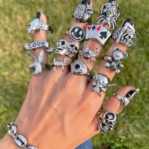 Gothic Punk Vintage Ring