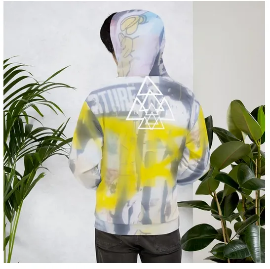 Graffiti Series : "Rise" Unisex Hoodie