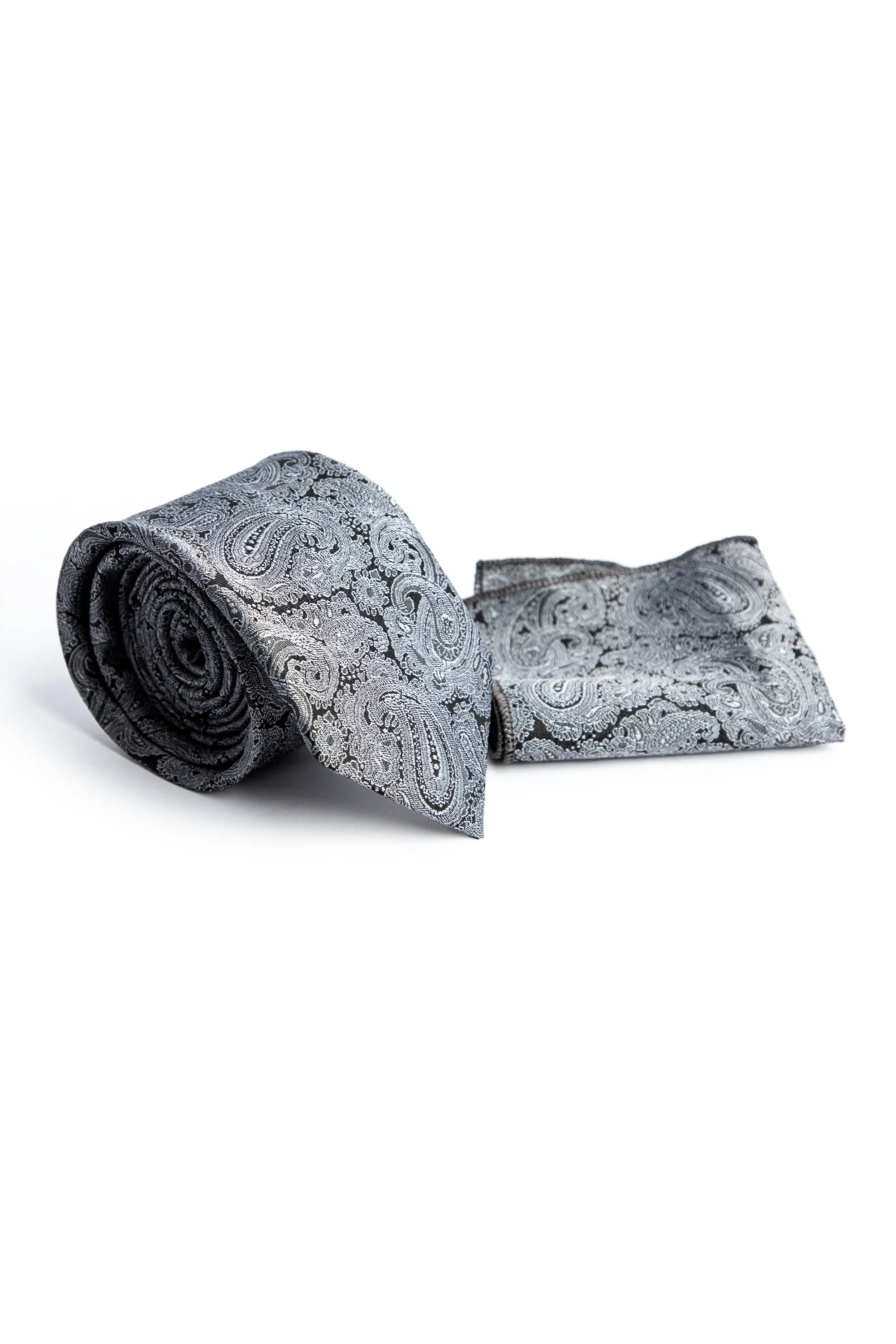 Grey Paisley