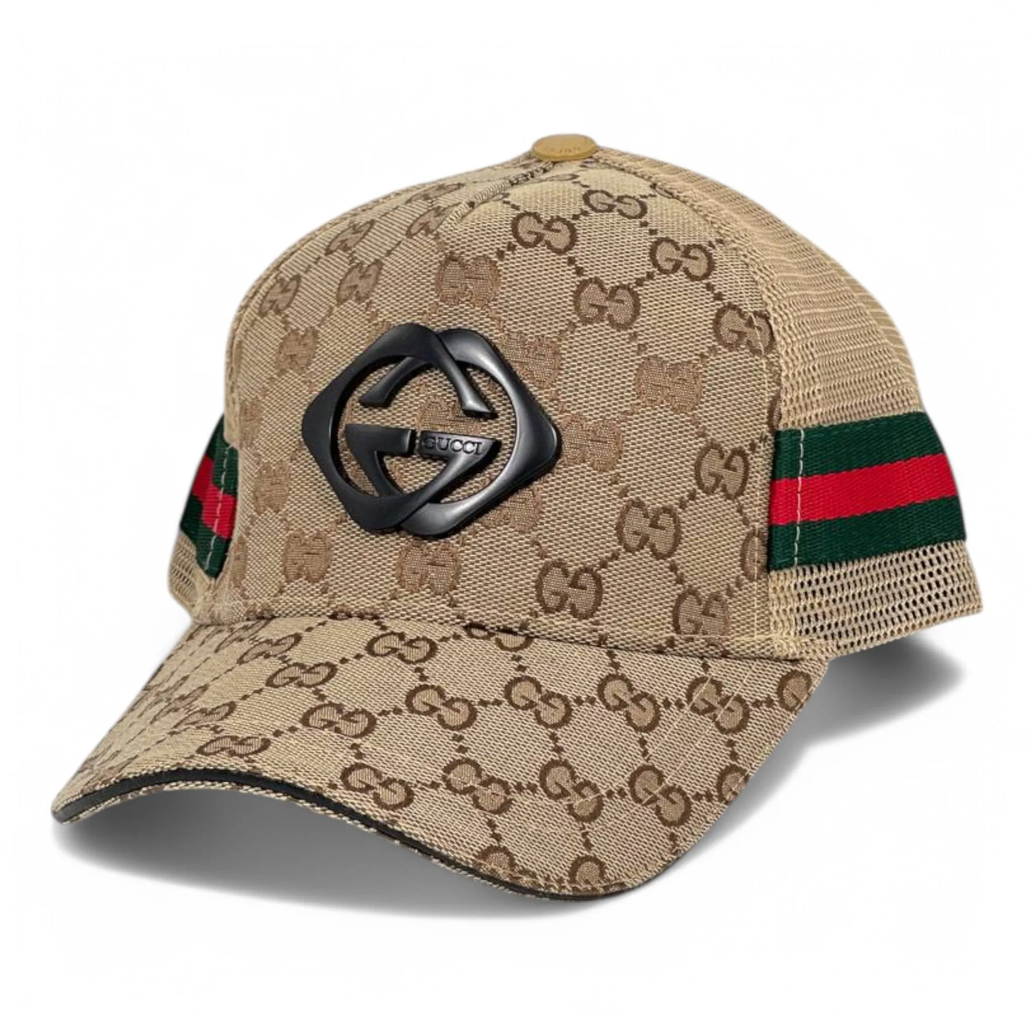 Gucci GG Supreme Mesh Baseball Cap – Signature Edition