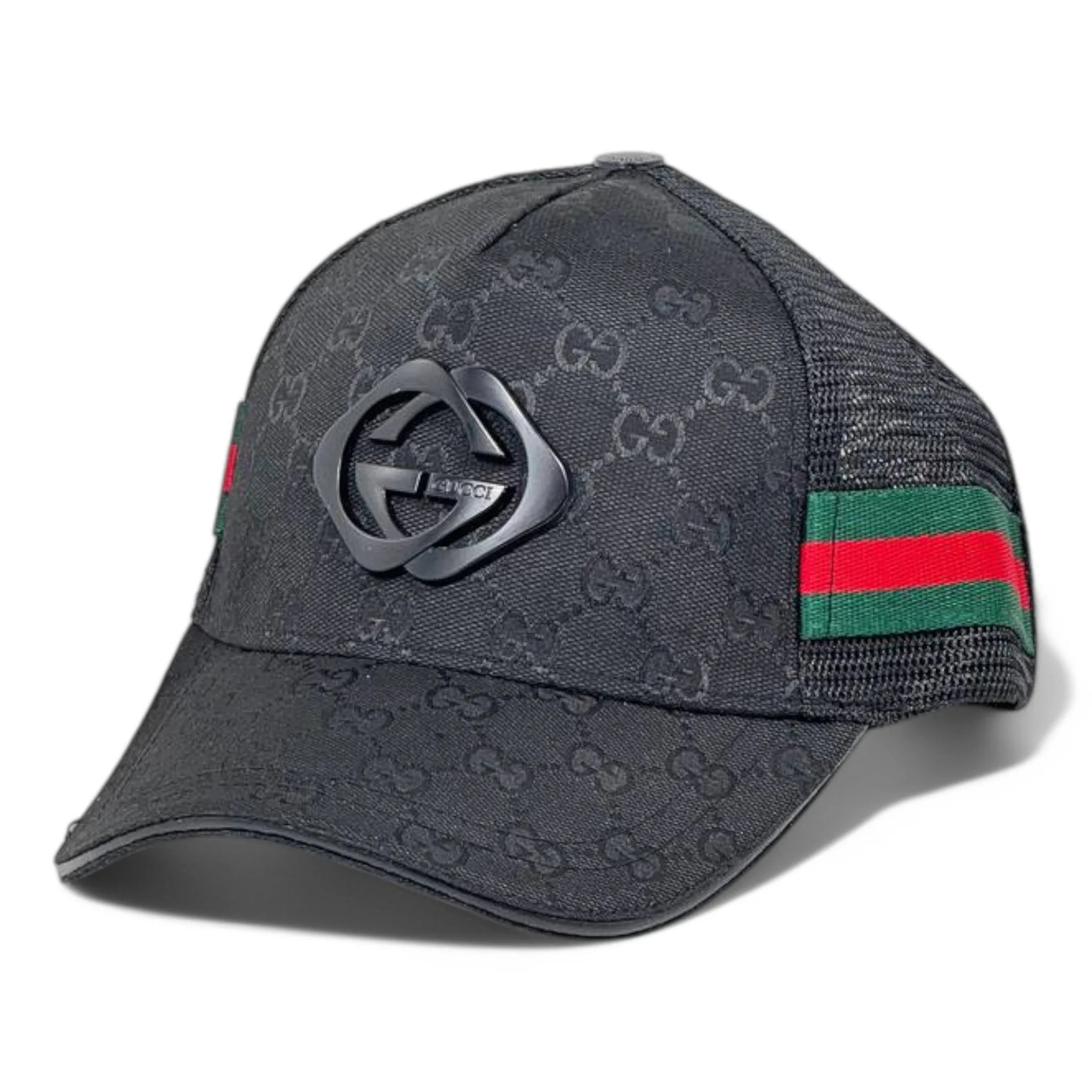 Gucci GG Supreme Mesh Baseball Cap – Signature Edition