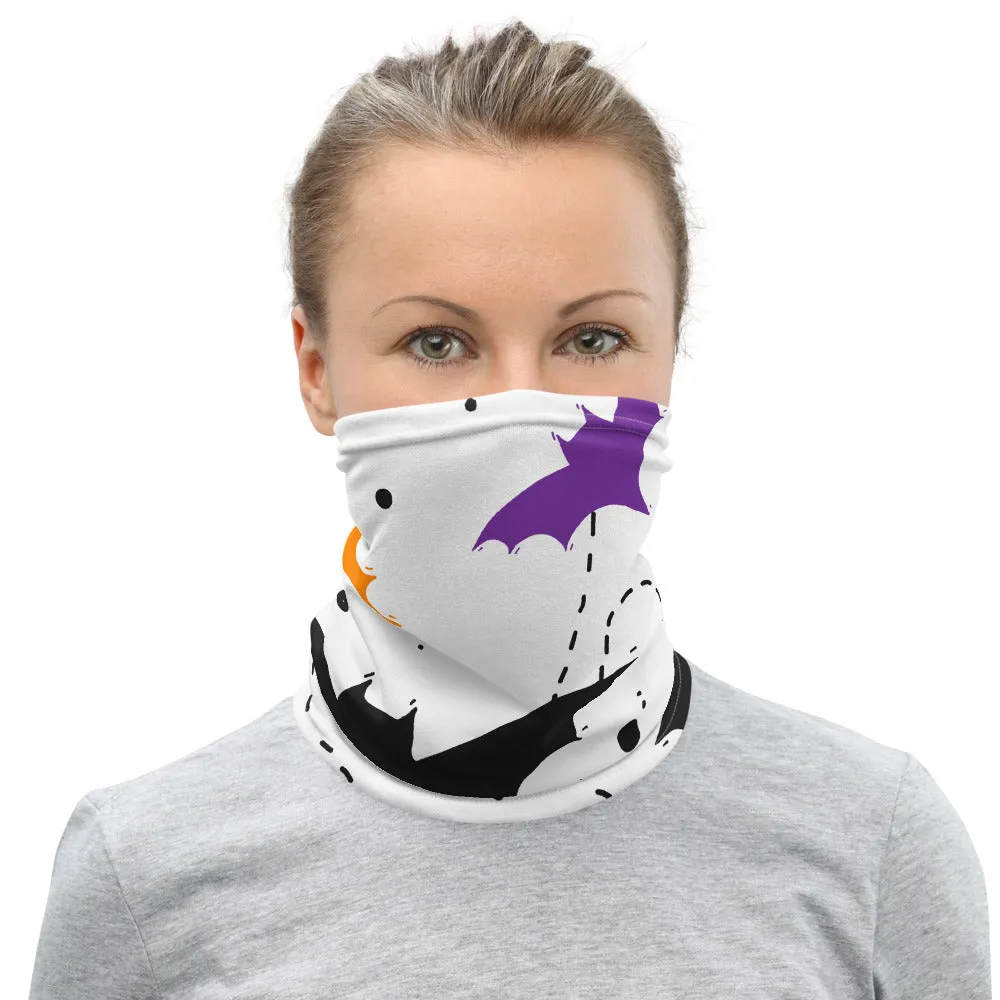 Halloween Bat Mix Neck Gaiter
