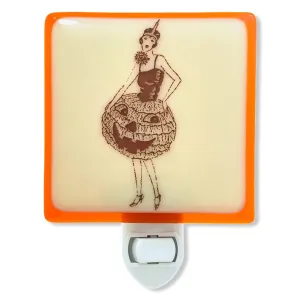 Halloween Vintage Jack O'Lantern Dress Costume Night Light