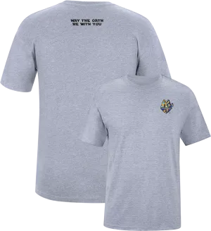 Heart of a Champion X May the Oath Be With You Lightweight Short Sleeve Tee, Athletic Heather