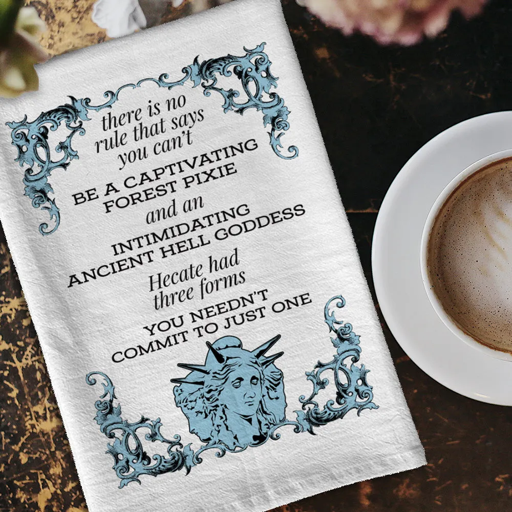 Hell Goddess Dish Towels - Set of 3