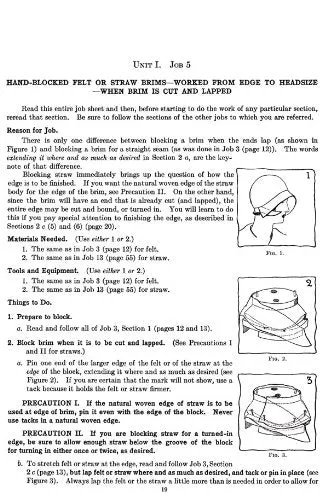 How to Make Hats -- An Illustrated Vintage Guide to Making Early 1930s Hats by Rosalind Weiss (2010-05-04)