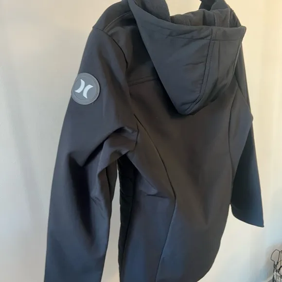 Hurley Black Quilted Jacket