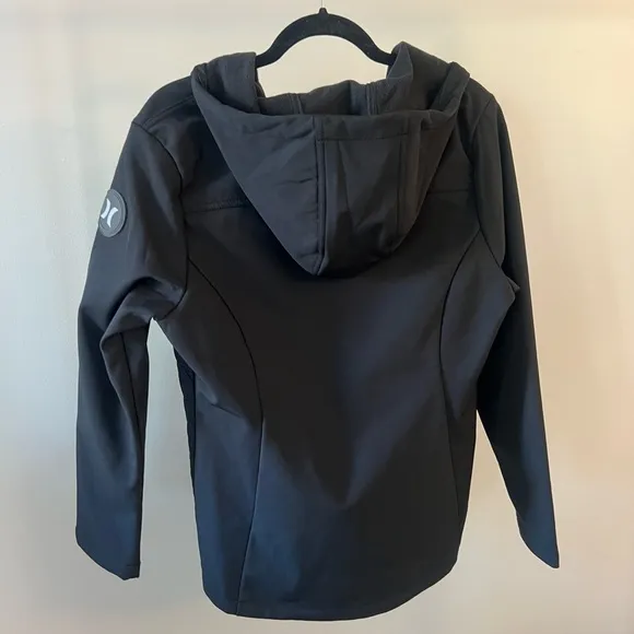 Hurley Black Quilted Jacket