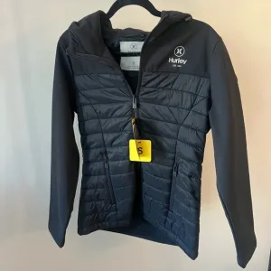Hurley Black Quilted Jacket