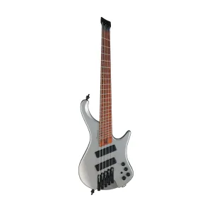 Ibanez Bass Workshop EHB1005SMS-MGM 5-String Electric Bass Guitar w/Gig Bag, Metallic Gray Matte