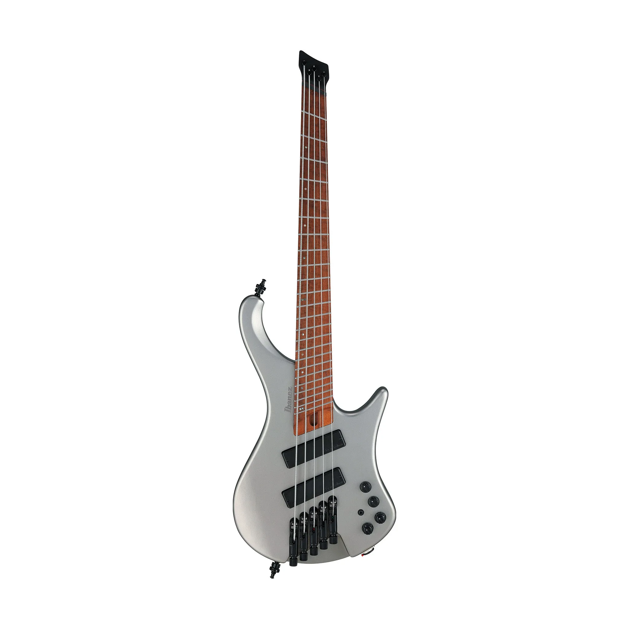 Ibanez Bass Workshop EHB1005SMS-MGM 5-String Electric Bass Guitar w/Gig Bag, Metallic Gray Matte