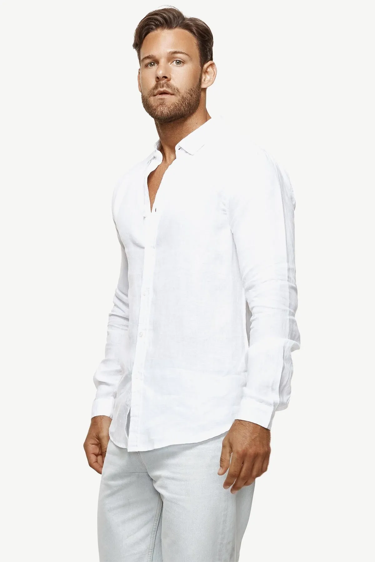 Industrie | The Tennyson L/S Linen Shirt