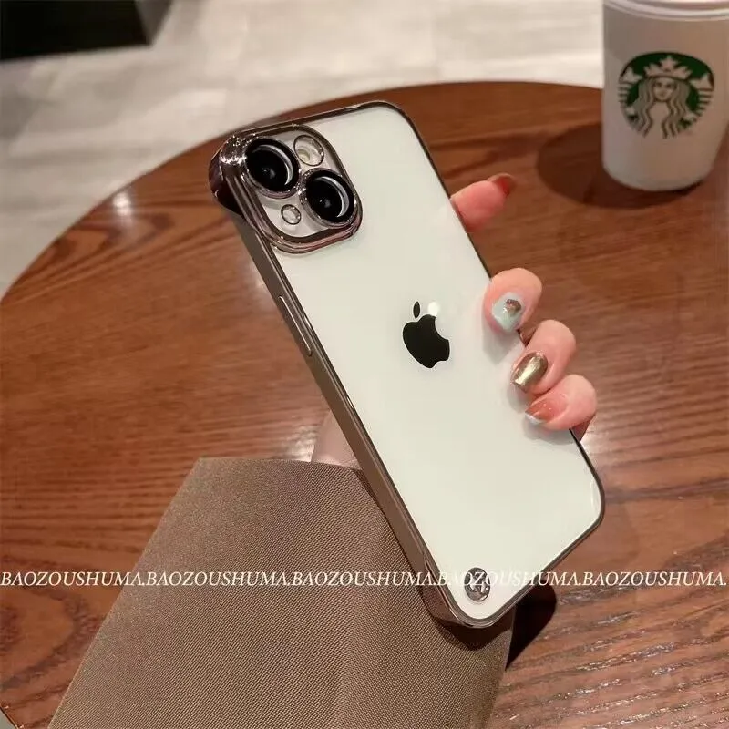 iPhone Case Borderless With Lens Protector