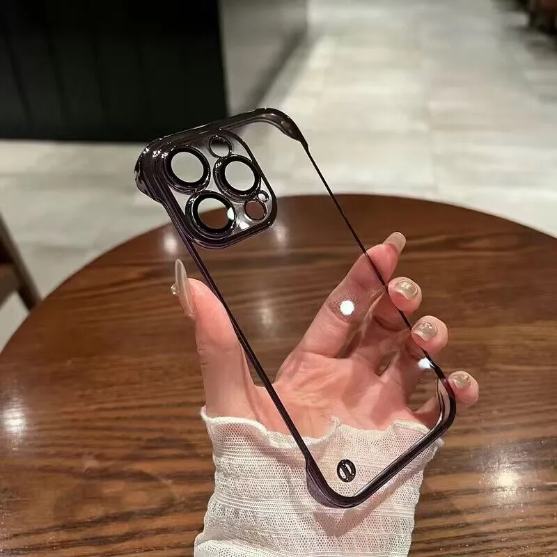 iPhone Case Borderless With Lens Protector