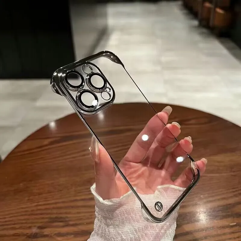 iPhone Case Borderless With Lens Protector
