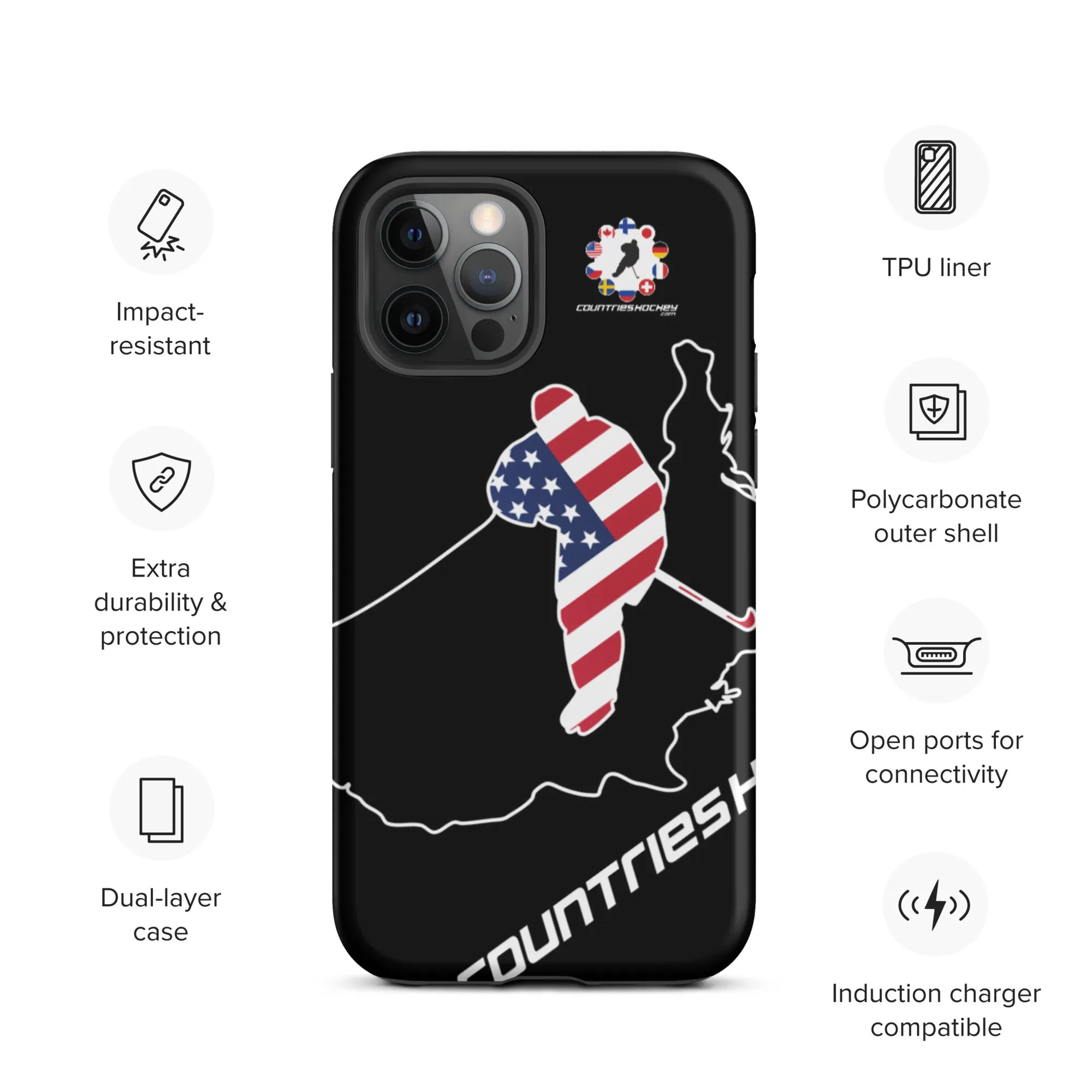 iPhone case | USA Series v3 by Countries Hockey