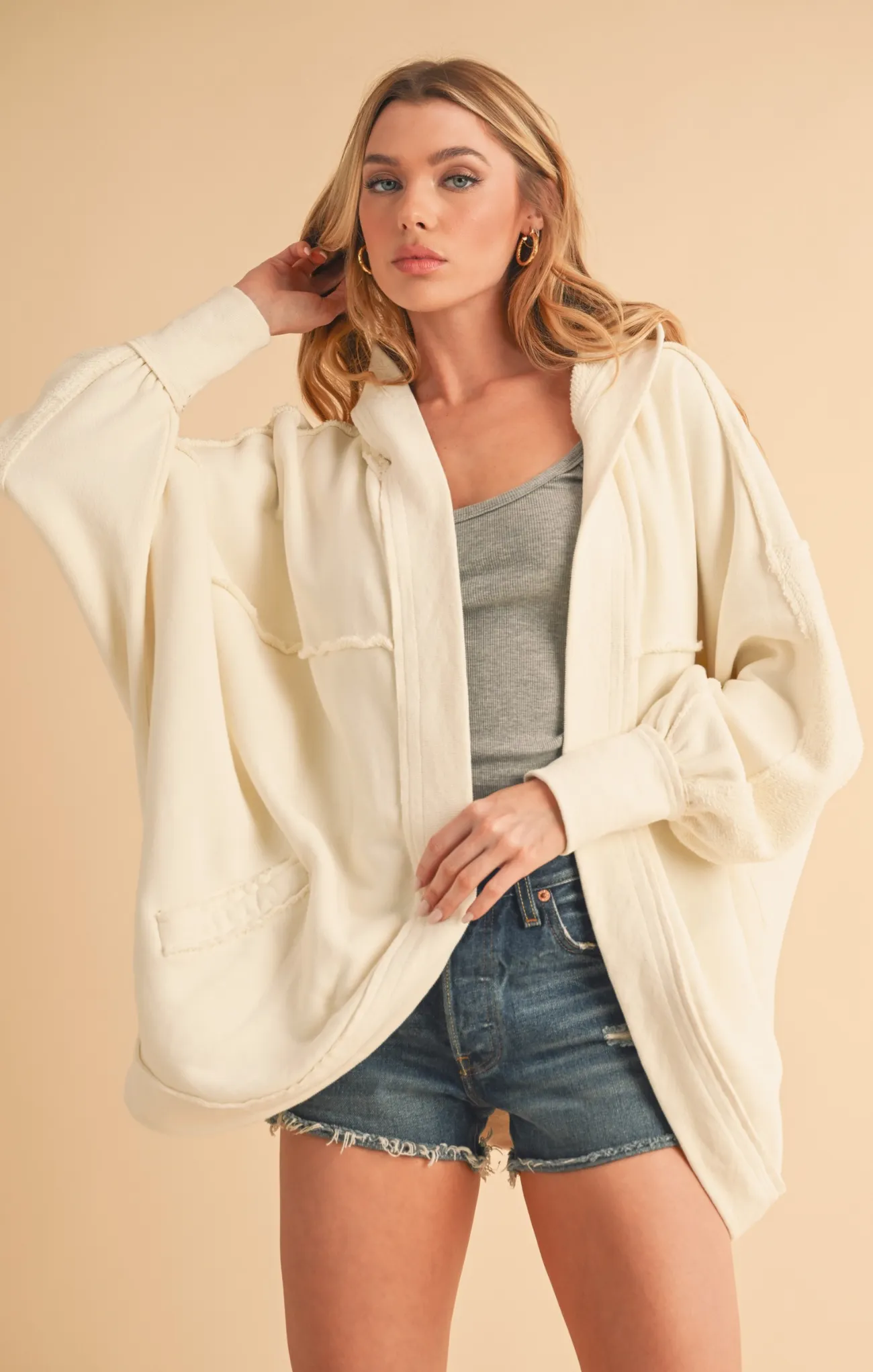 Janely Hooded Cardi