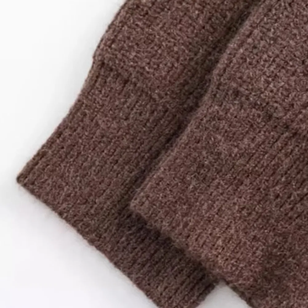 Japanese Geometric Patchwork Sweater