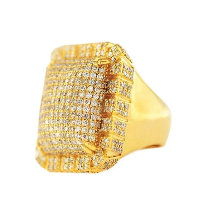 JDR55402 - CUSTOM DIAMOND SIGNET RING