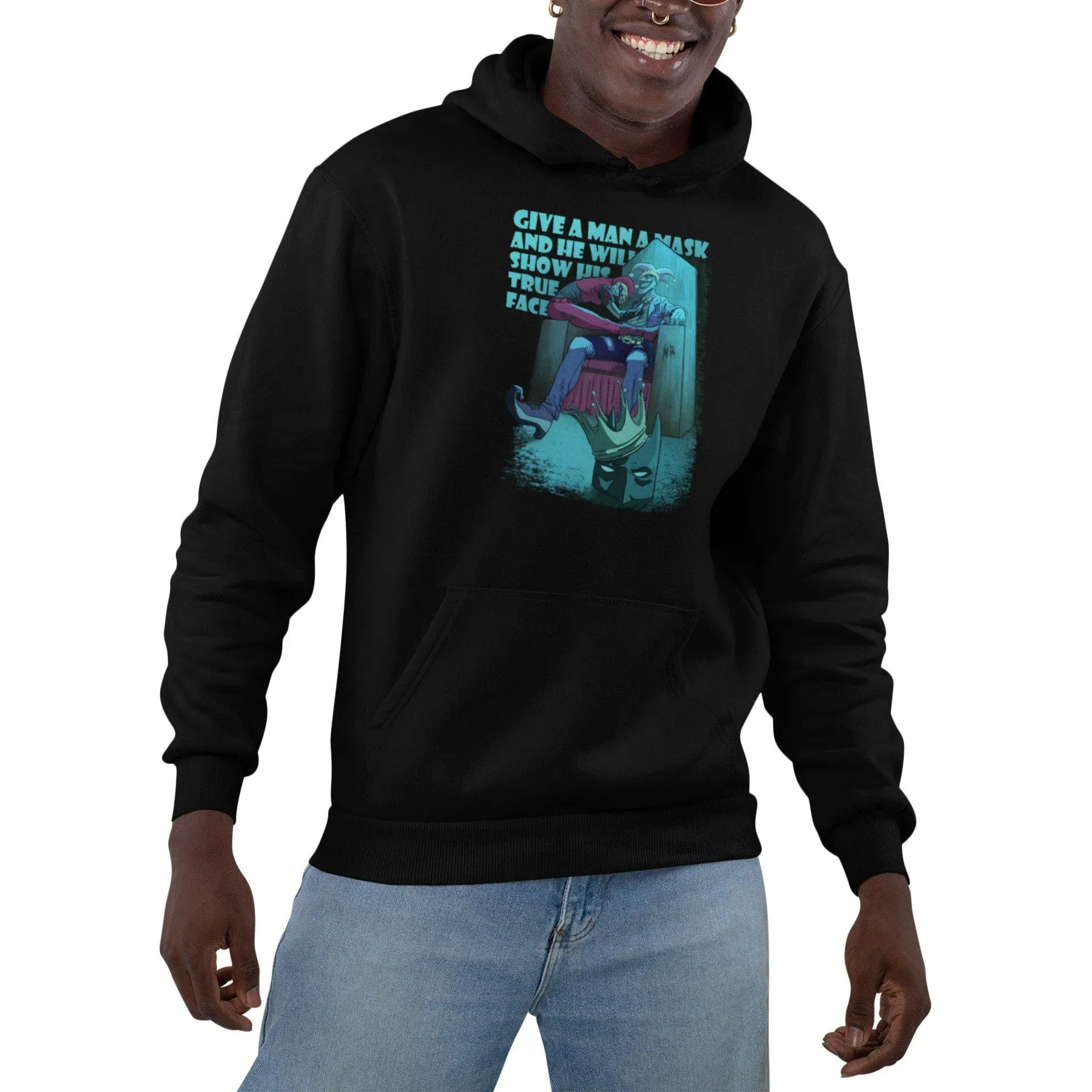 Joker's Mask Unisex Hoodie