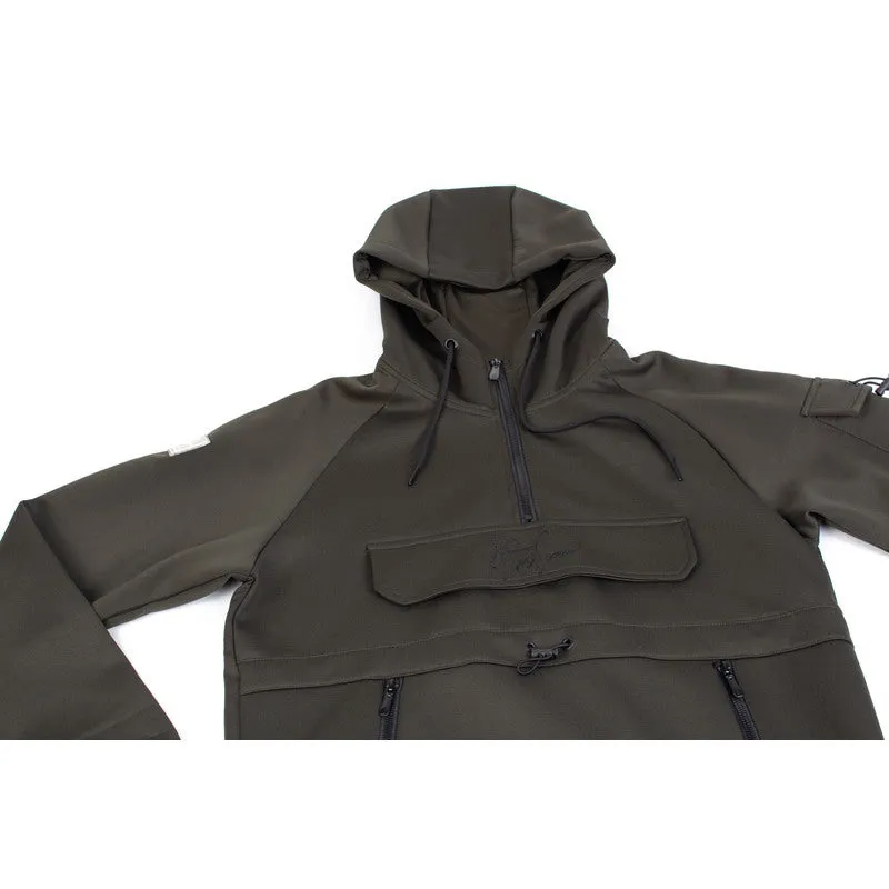 K*7 Edge Mens Hoodie - Olive - W24-1633