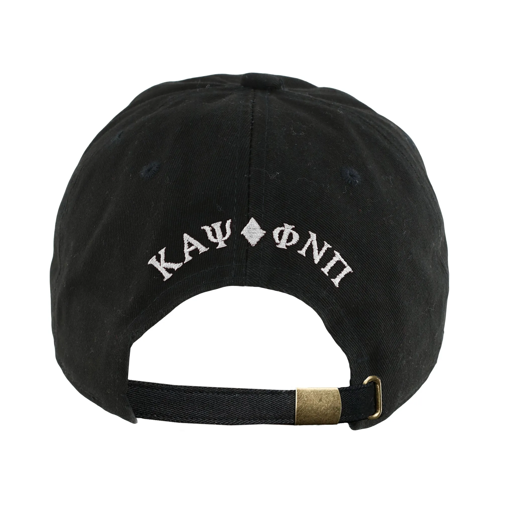 Kappa Alpha Psi Chenille Klub Dad Cap (Vintage Black)