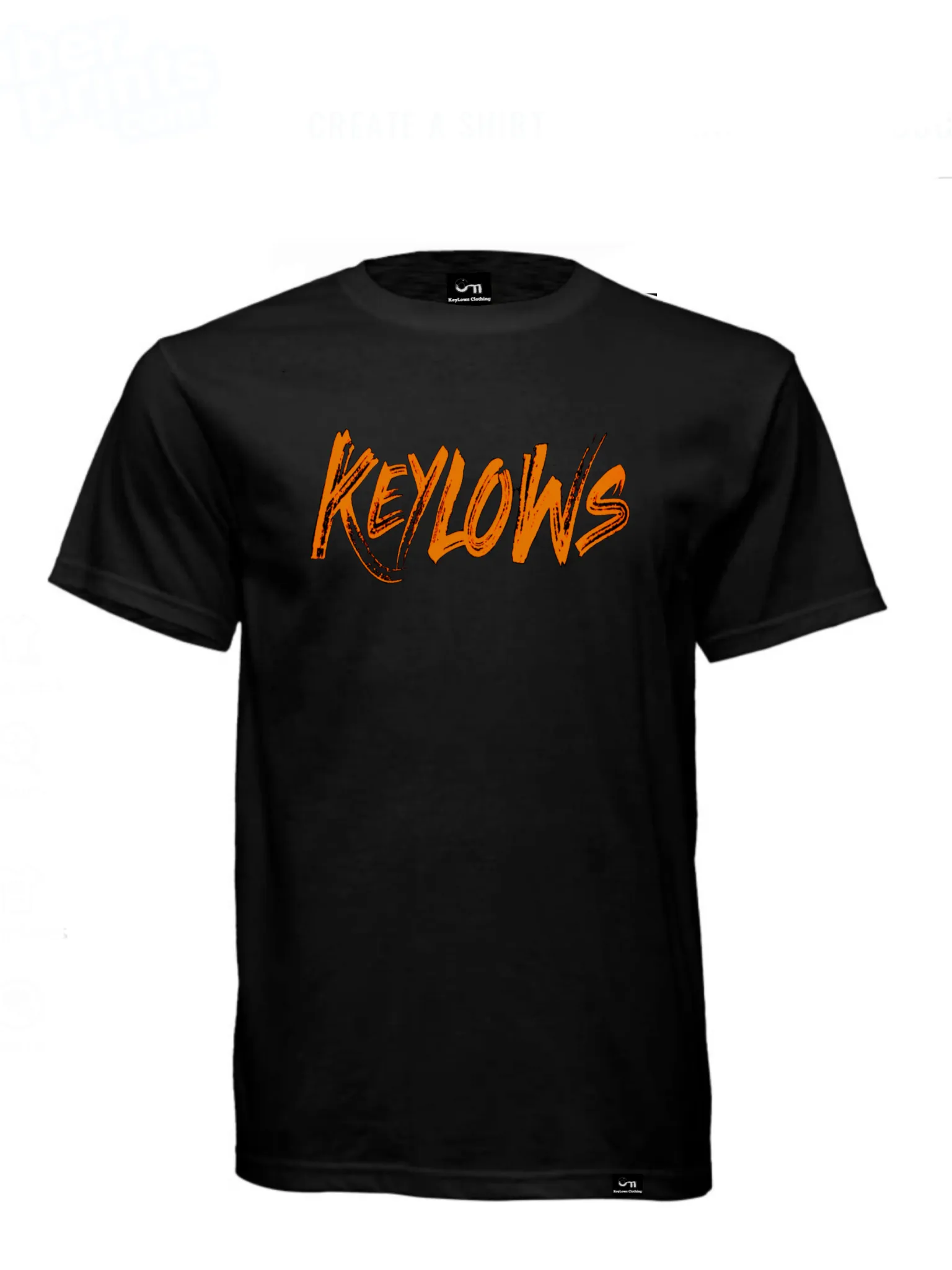 Keylows Painted Black & Orange