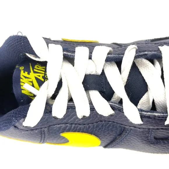 KIDS NIKE AIR FORCE 1 LOW NAVY BLUE GRADE-SCHOOL DV7762-400 SIZE 5.5Y