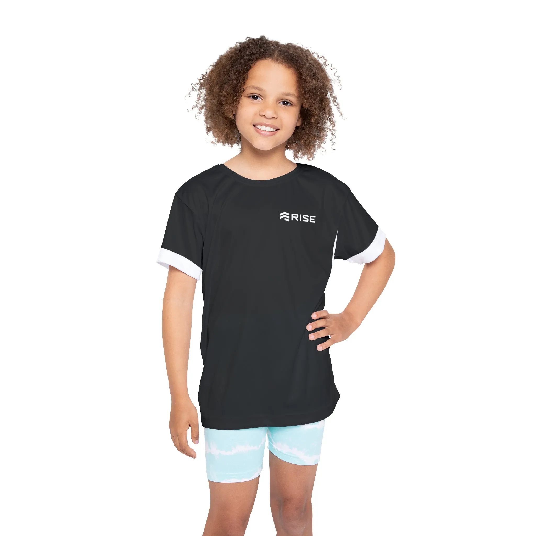 Kids Sports Shirt - Black