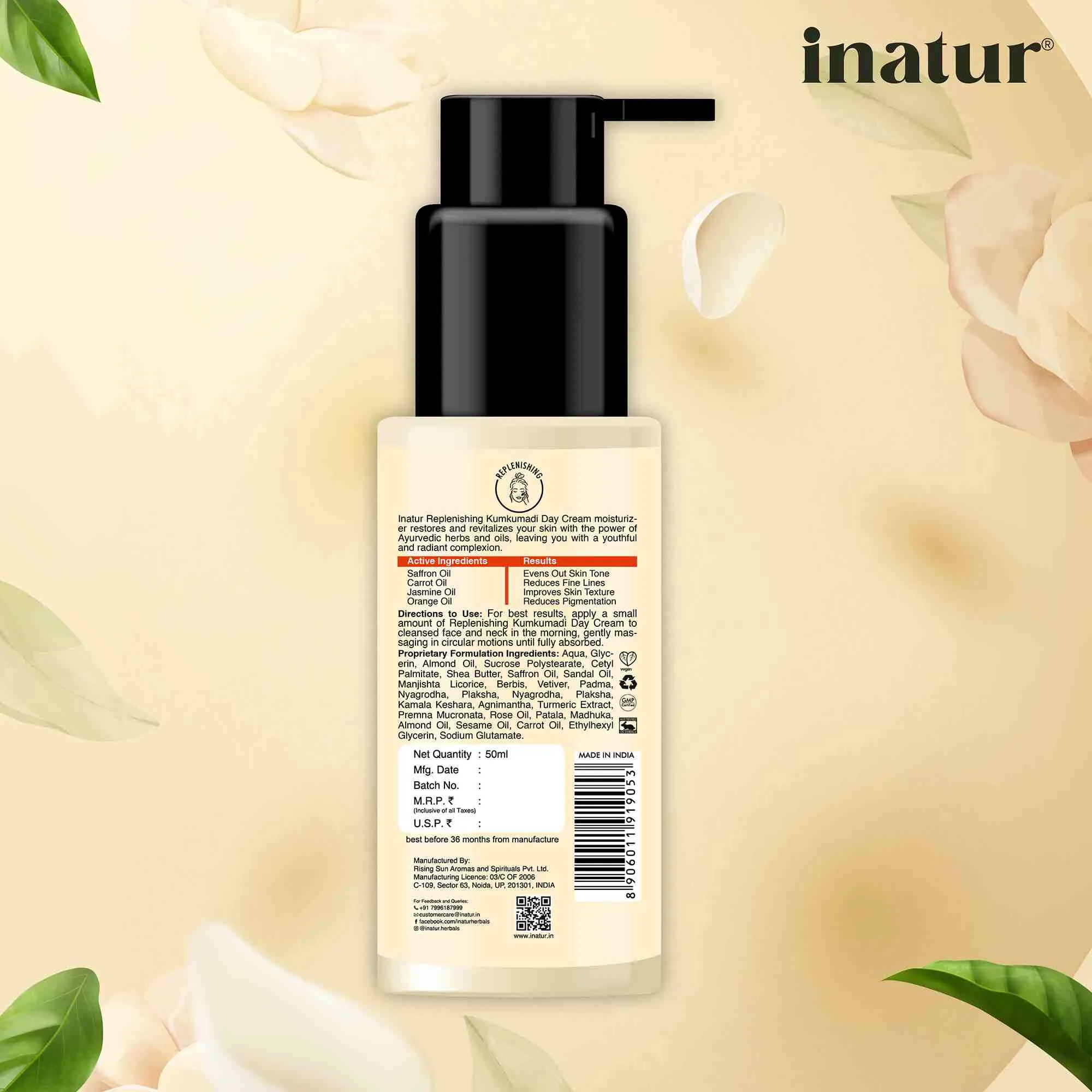 Kumkumadi Sunscreen with SPF30 - 50ml