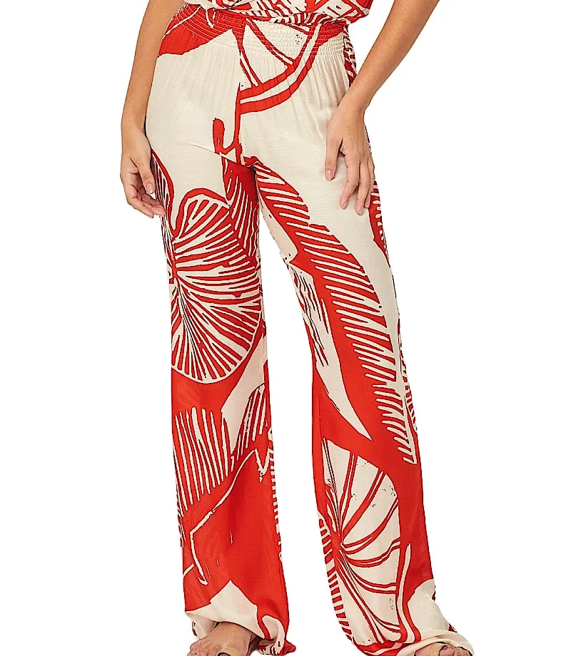 Lemon 441 One-Shoulder Blouse-Lemon 495 Pants ::RET