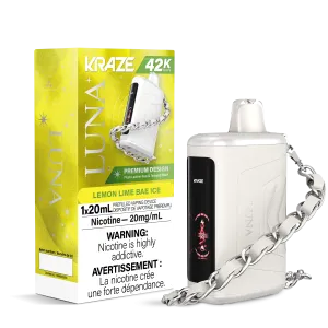 Lemon Lime Bae Ice - KRAZE Luna 42K Disposable