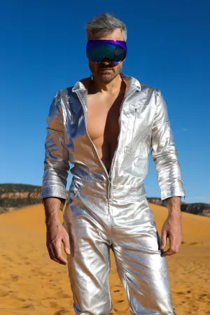 Lemuria 009 Men's Silver Jumpsuit by Dani Watanabe