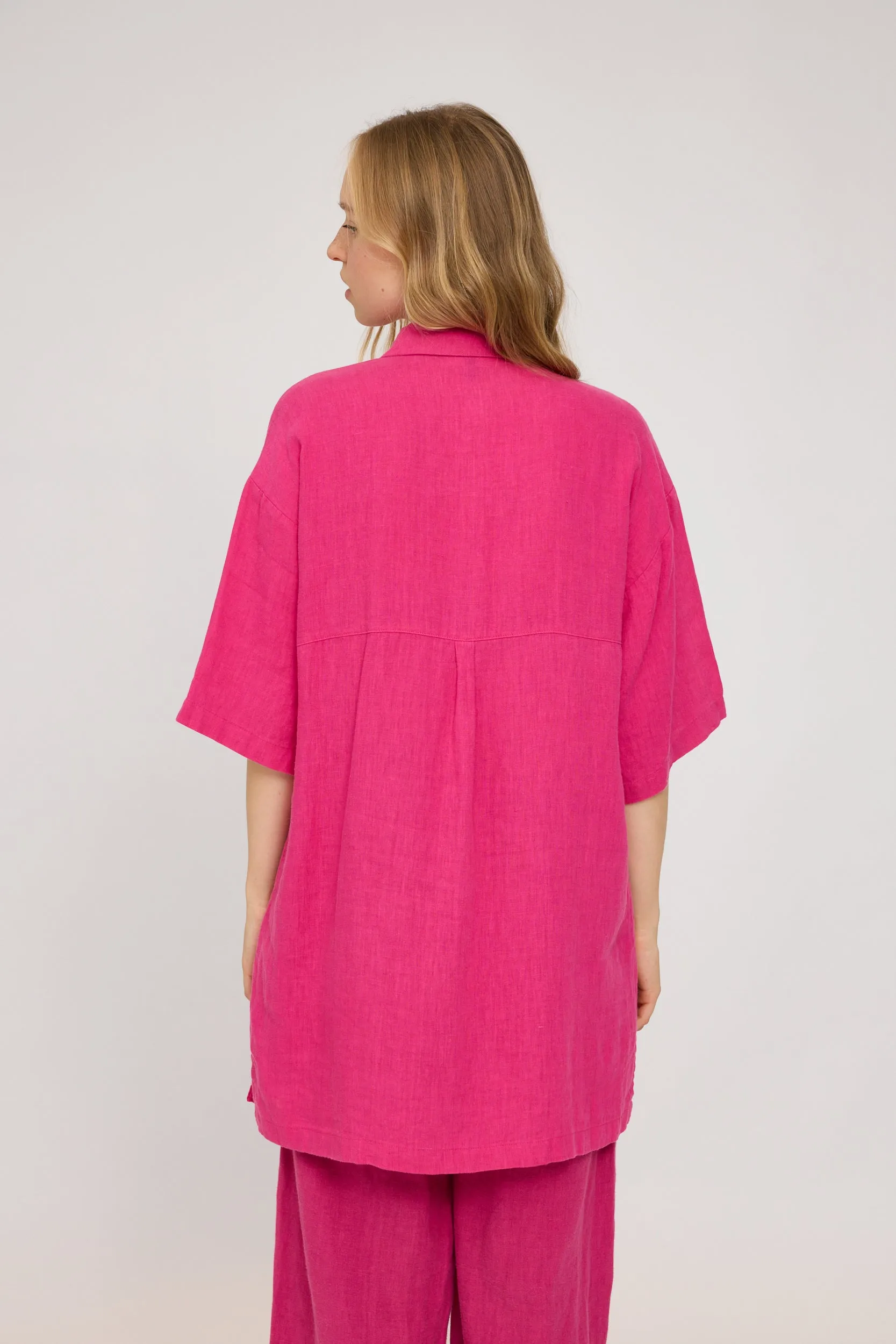 Linen Shirt Dress